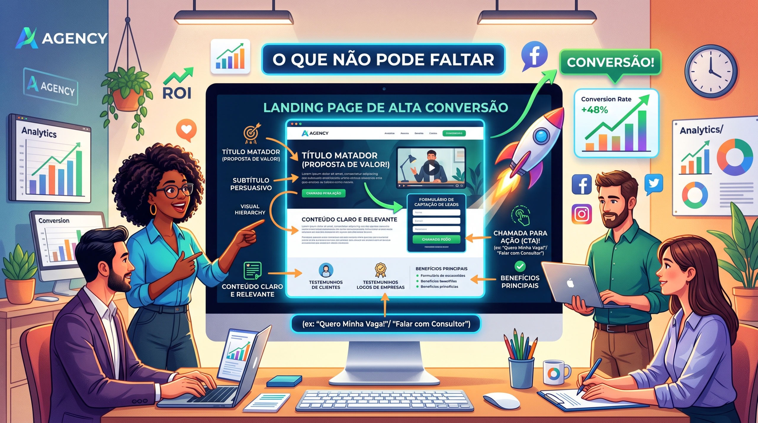 O que não pode faltar em uma Landing Page de alta conversão?